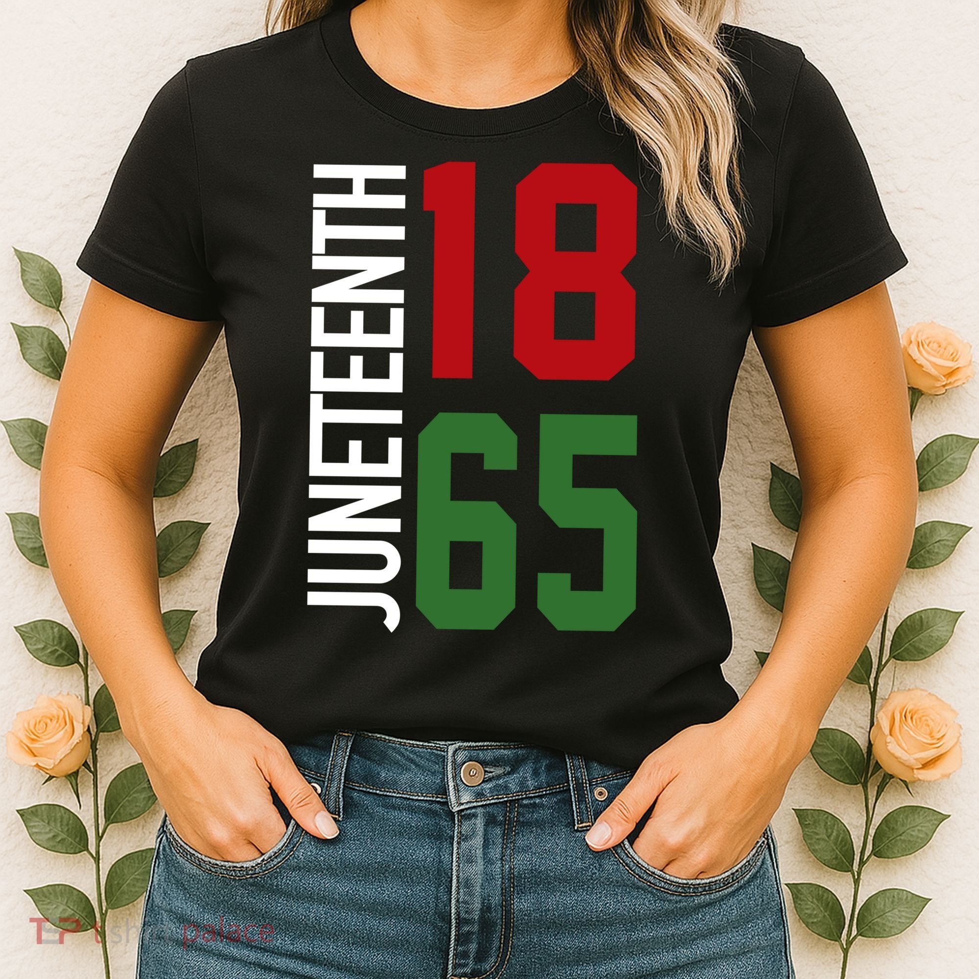 Juneteenth Jersey 1865 Women's T-Shirt