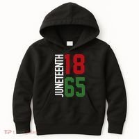 Juneteenth Jersey 1865 Kids Hoodie thumb 0