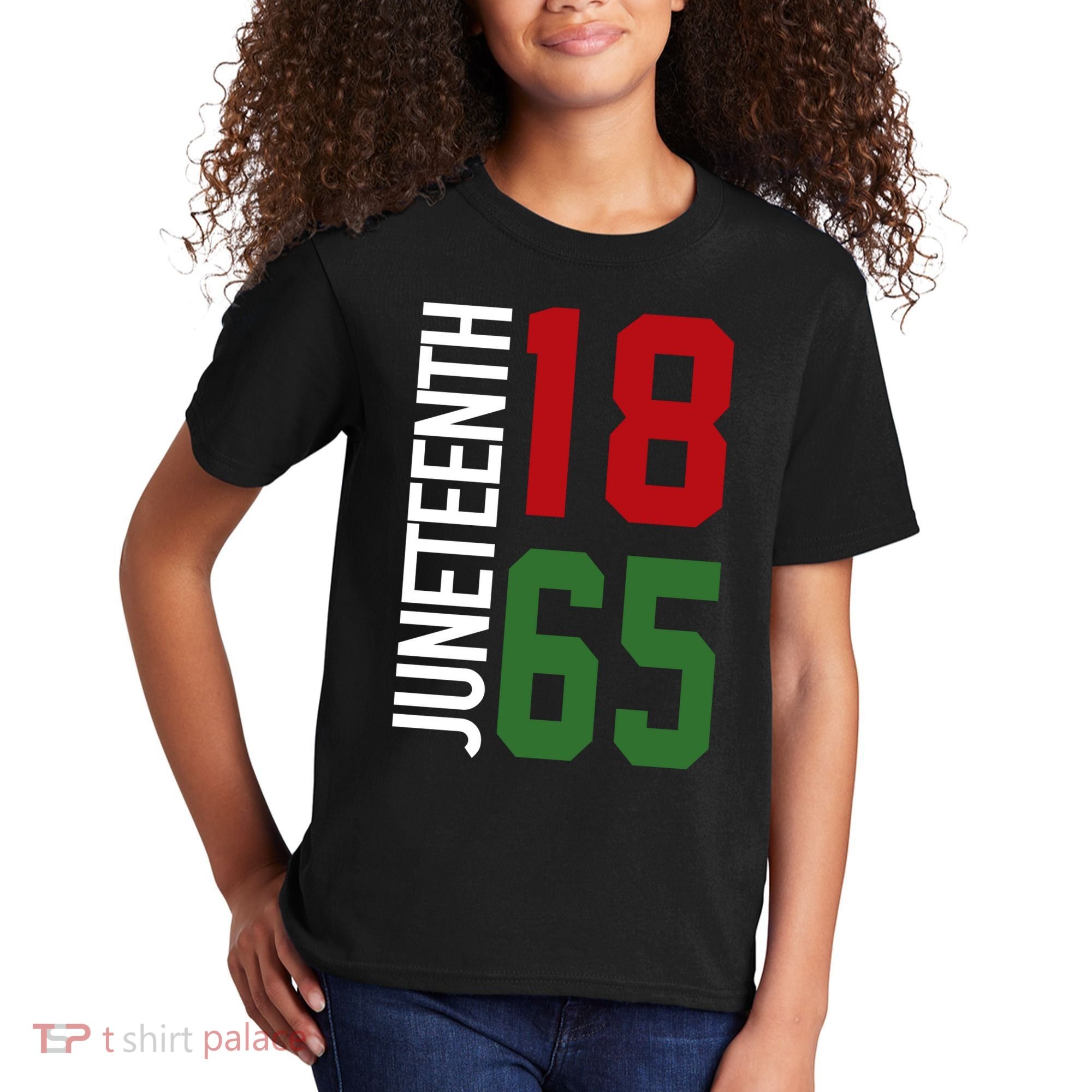 Juneteenth Jersey 1865 Kids T-Shirt