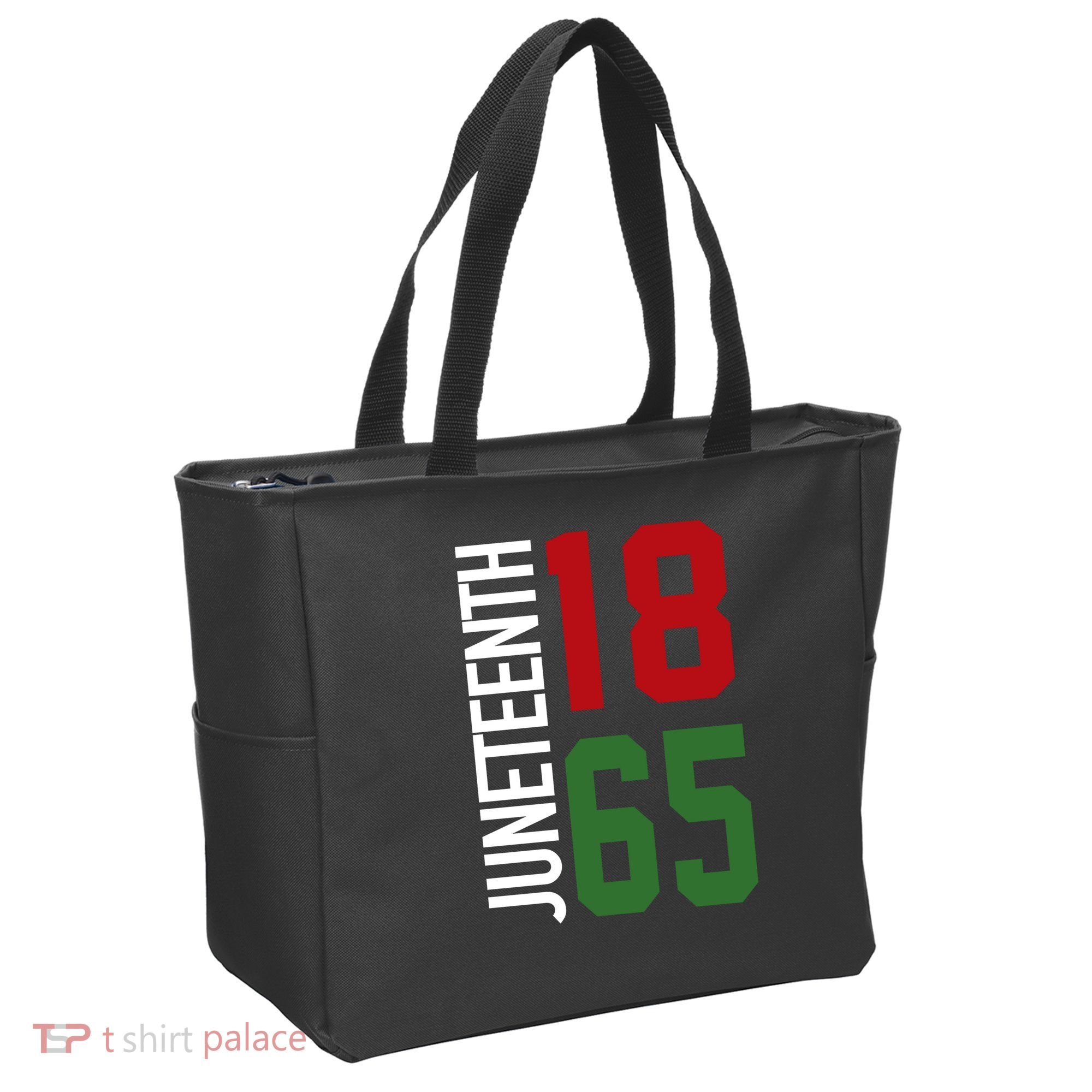 Juneteenth Jersey 1865 Tote Bag