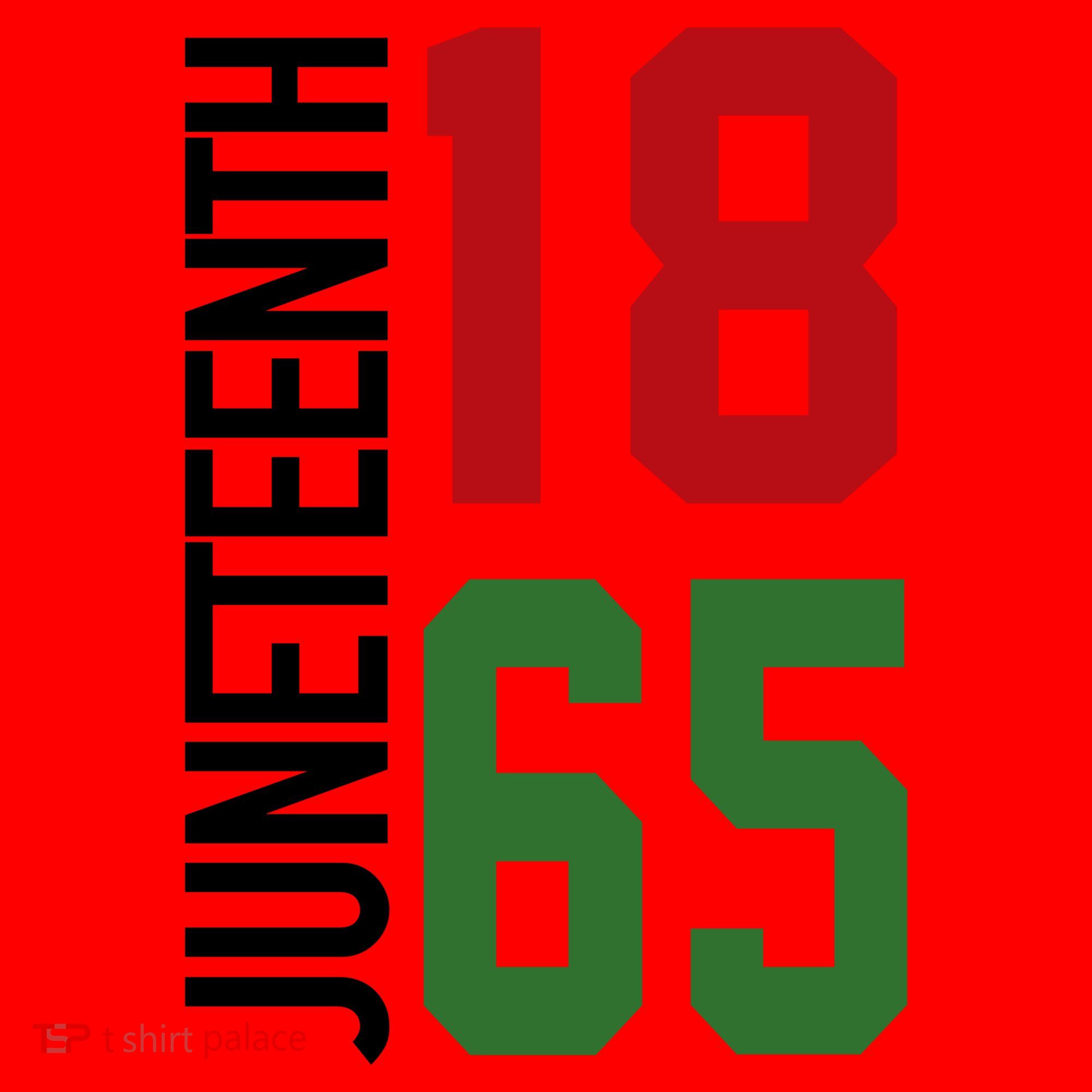 Juneteenth Jersey 1865 Santa Hat
