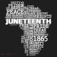 Juneteenth June 19 1865 Africa Word Cloud Art Tumbler thumb 3