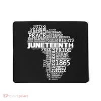 Juneteenth June 19 1865 Africa Word Cloud Art Mousepad thumb 0