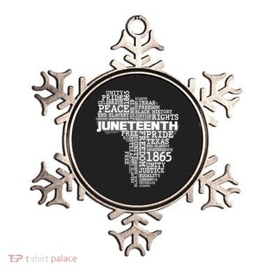 Juneteenth June 19 1865 Africa Word Cloud Art Ornament