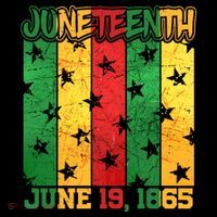 Juneteenth June 19 1865 Traditional Red Gold Green  Coffee Mug thumb 5