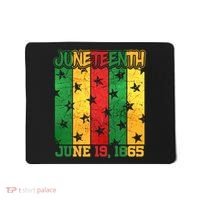 Juneteenth June 19 1865 Traditional Red Gold Green  Mousepad thumb 0