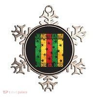 Juneteenth June 19 1865 Traditional Red Gold Green  Ornament thumb 0