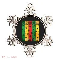 Juneteenth June 19 1865 Traditional Red Gold Green  Ornament thumb 0