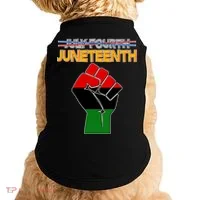 Juneteenth June 19th Traditional Colors Doggie Tank thumb 0