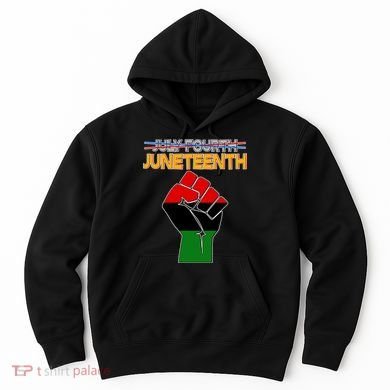 Juneteenth June 19th Traditional Colors Hoodie