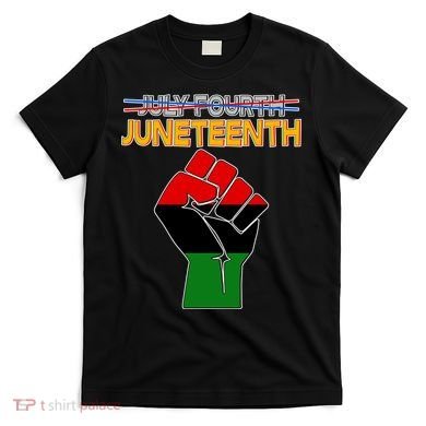 Juneteenth June 19th Traditional Colors T-Shirt