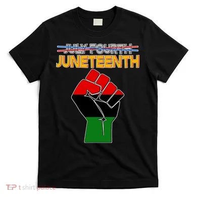 Juneteenth June 19th Traditional Colors T-Shirt