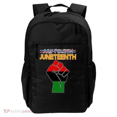 Juneteenth June 19th Traditional Colors Backpack