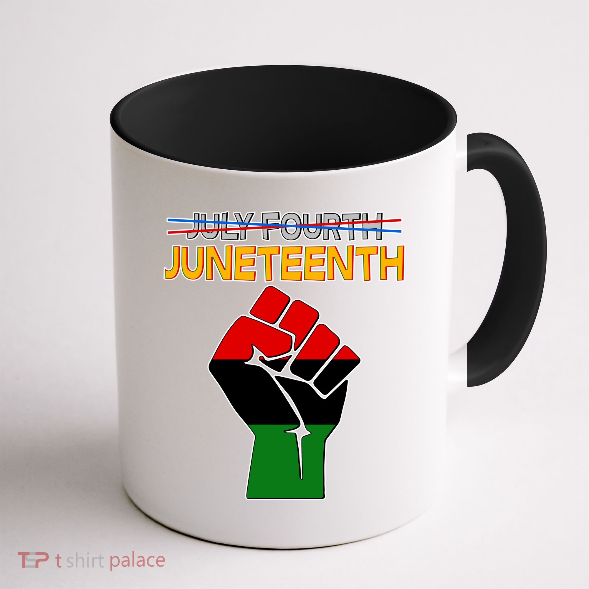 Juneteenth June 19th Traditional Colors Coffee Mug