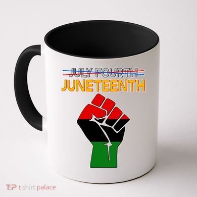 Juneteenth June 19th Traditional Colors Coffee Mug