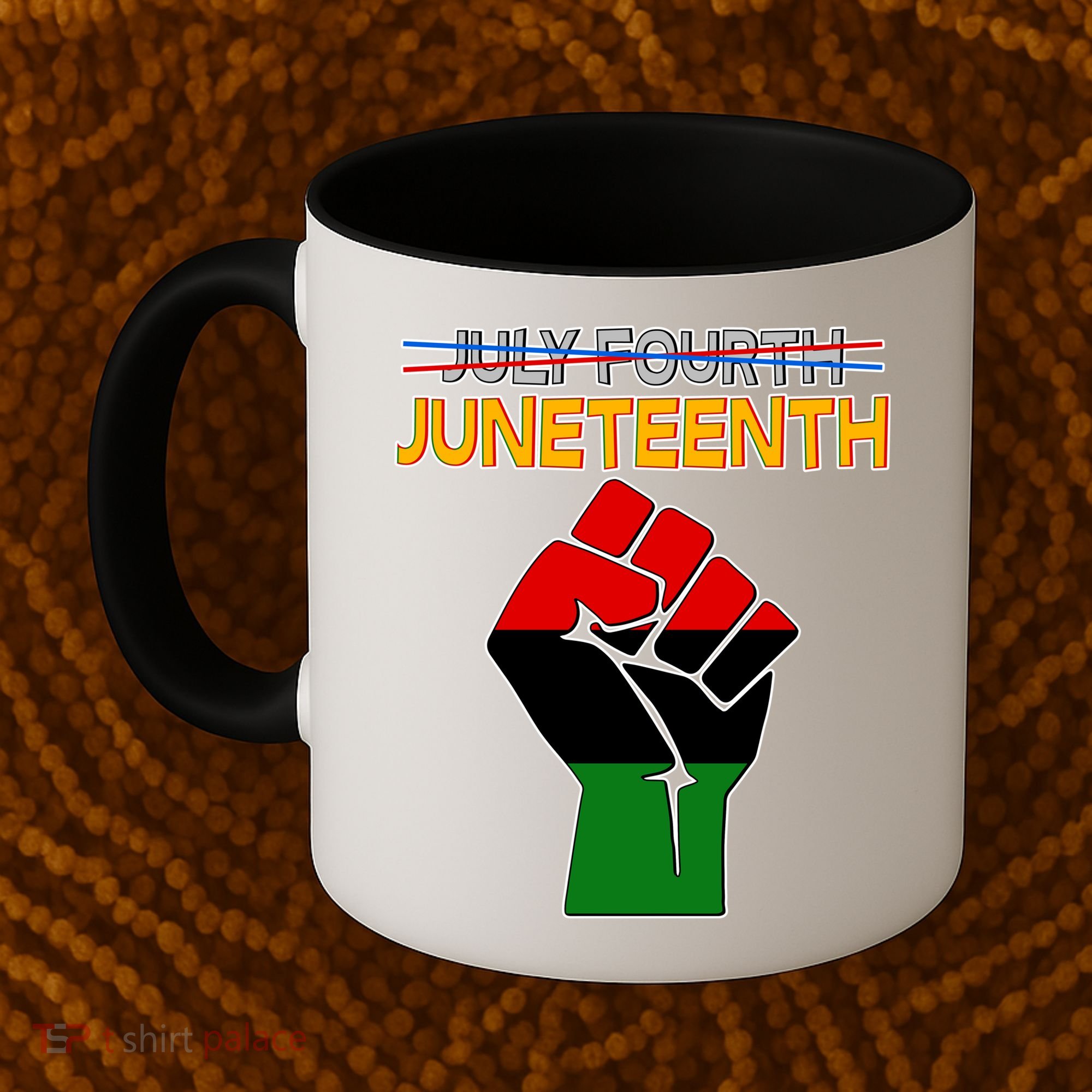Juneteenth June 19th Traditional Colors Coffee Mug