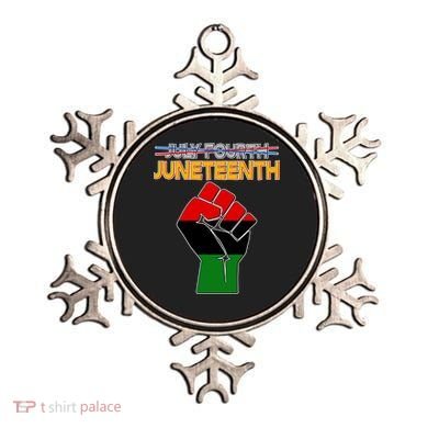 Juneteenth June 19th Traditional Colors Ornament