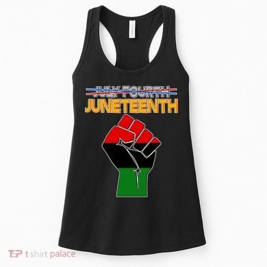 Juneteenth June 19th Traditional Colors Women's Tank Top