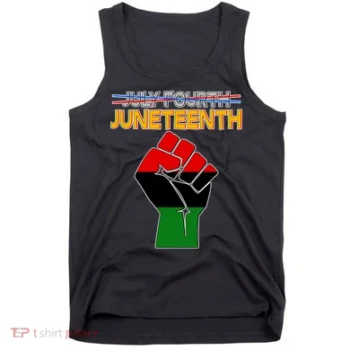 Juneteenth June 19th Traditional Colors Tank Top