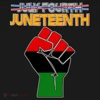Juneteenth June 19th Traditional Colors Women's Long Sleeve Shirt thumb 2