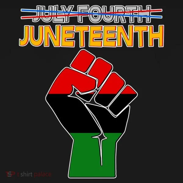 Juneteenth June 19th Traditional Colors Women's Long Sleeve Shirt