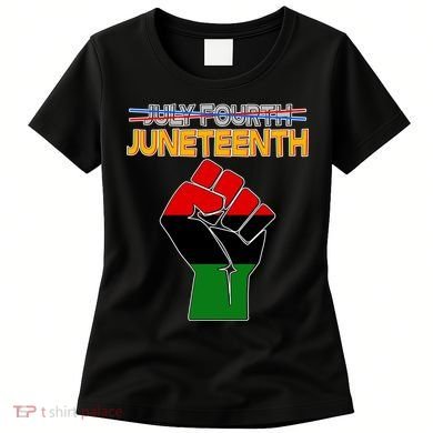 Juneteenth June 19th Traditional Colors Women's T-Shirt