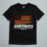 Juneteenth US Flag Celebrate Freedom June 19 T-Shirt thumb 5