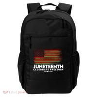 Juneteenth US Flag Celebrate Freedom June 19 Backpack thumb 0