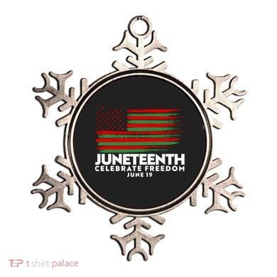 Juneteenth US Flag Celebrate Freedom June 19 Ornament