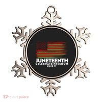 Juneteenth US Flag Celebrate Freedom June 19 Ornament thumb 0
