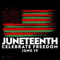 Juneteenth US Flag Celebrate Freedom June 19 Ornament thumb 1