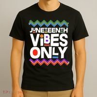 Juneteenth Vibes Only June 19 1865 T-Shirt thumb 3