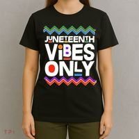 Juneteenth Vibes Only June 19 1865 T-Shirt thumb 4