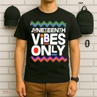Juneteenth Vibes Only June 19 1865 T-Shirt thumb 6