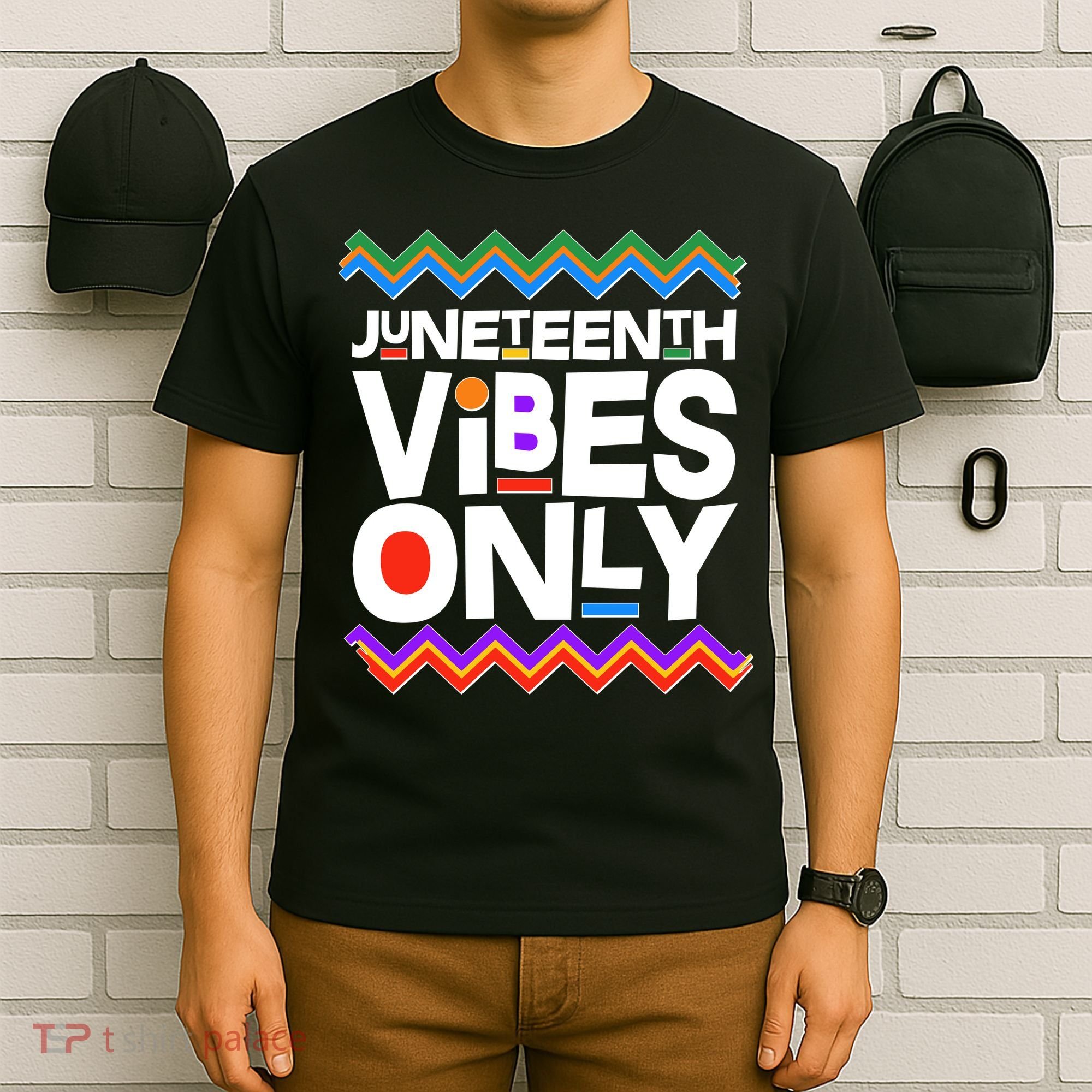 Juneteenth Vibes Only June 19 1865 T-Shirt
