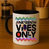 Juneteenth Vibes Only June 19 1865 Coffee Mug thumb 4