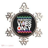 Juneteenth Vibes Only June 19 1865 Ornament thumb 0