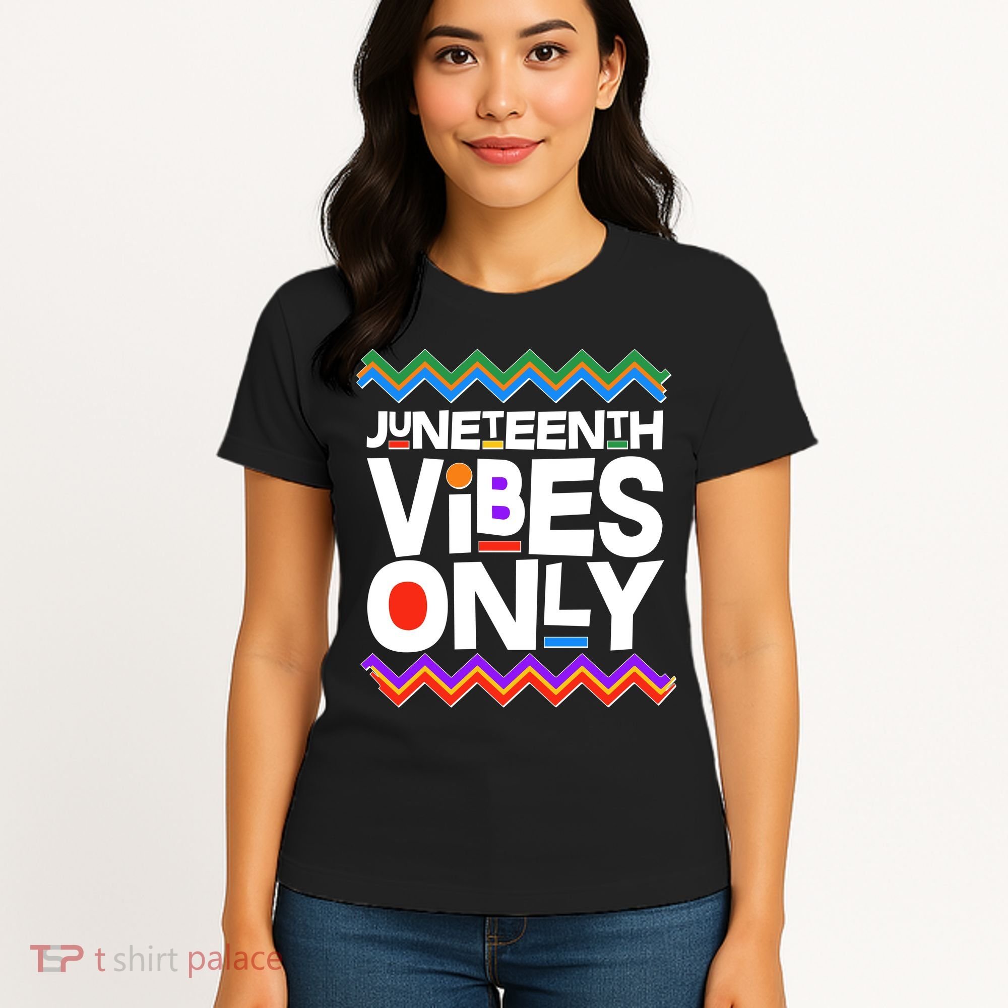 Juneteenth Vibes Only June 19 1865 Women's T-Shirt