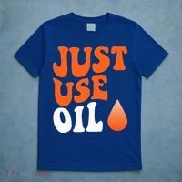 Just Use Oil Retro Vintage  T-Shirt thumb 5