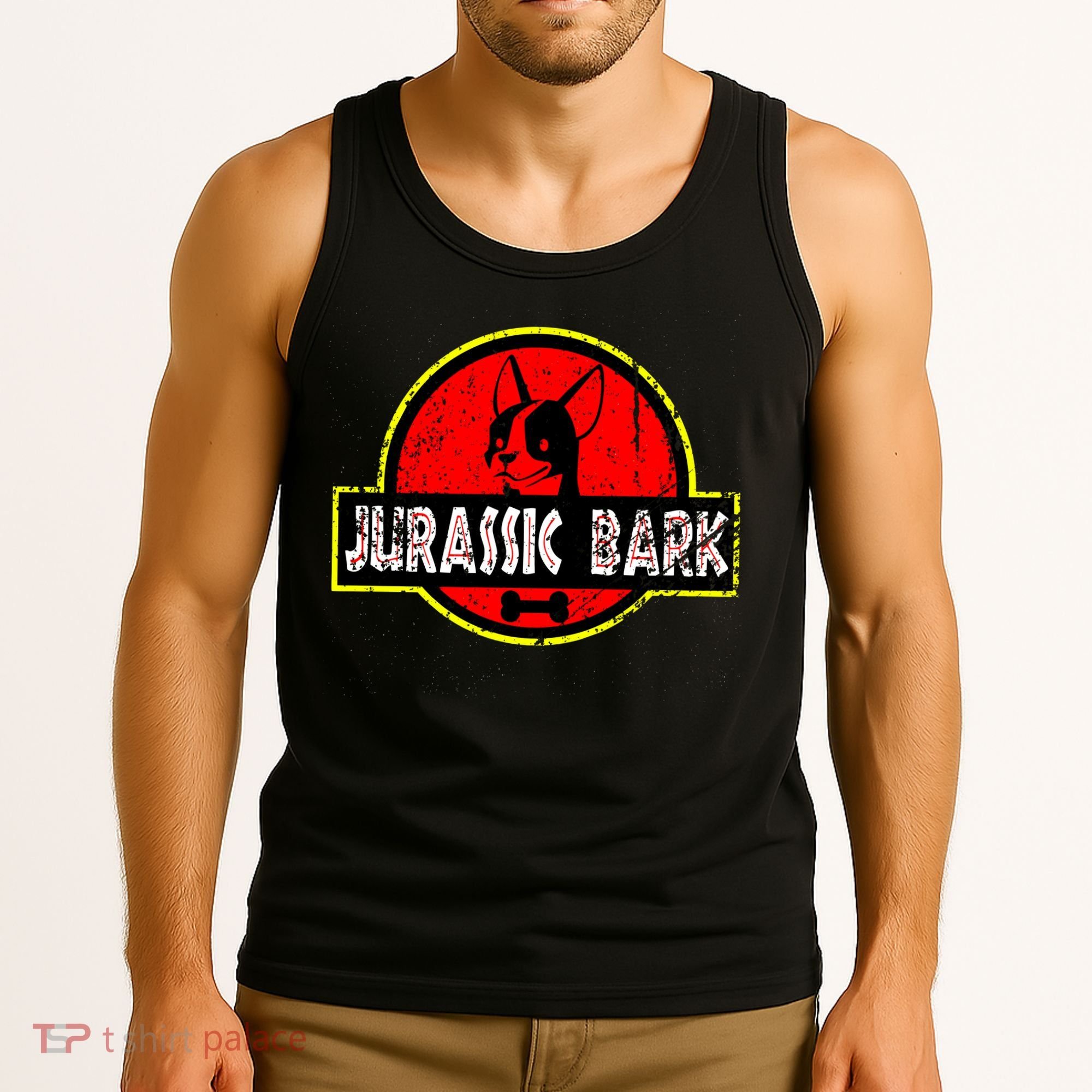 Jurassic Bark Tank Top