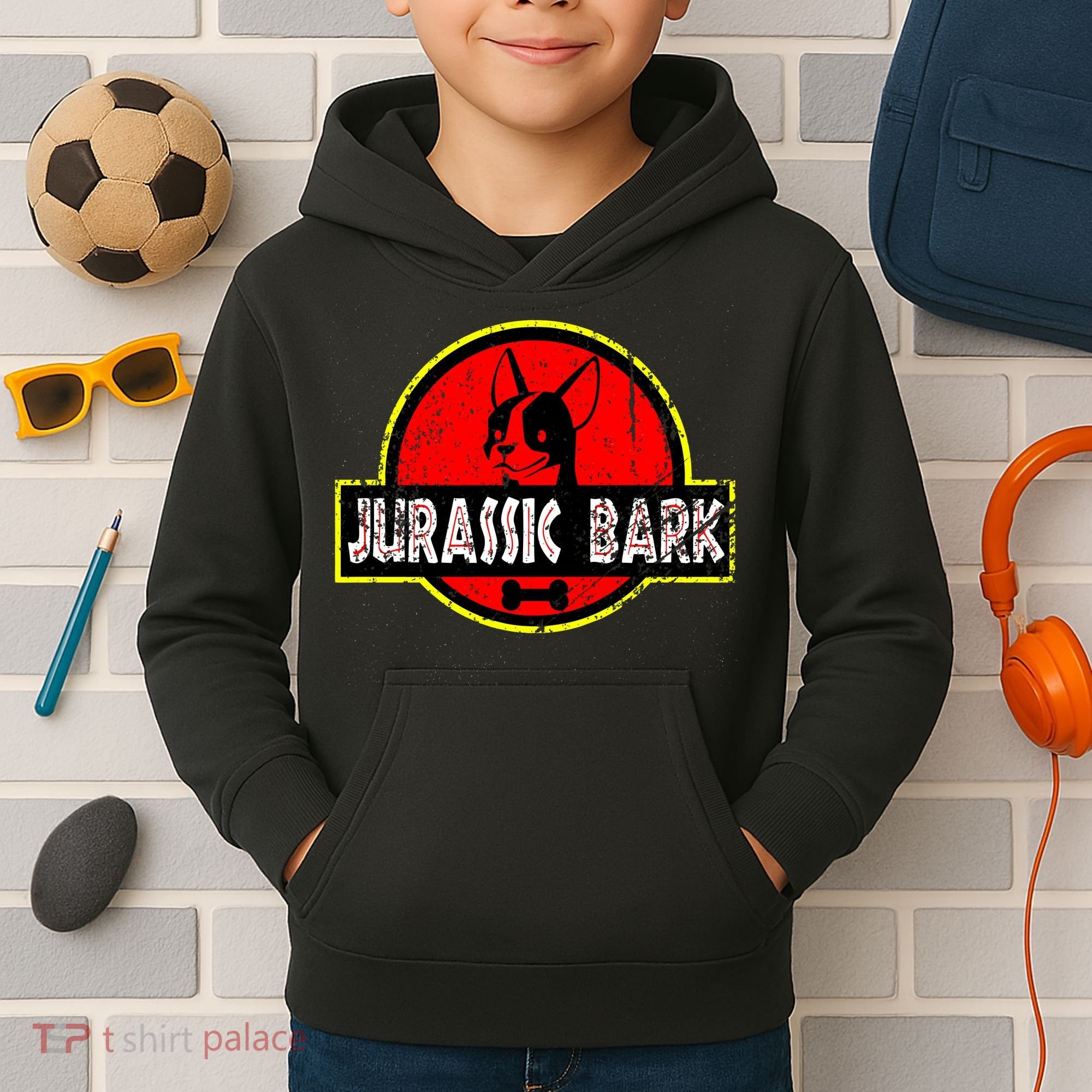Jurassic Bark Kids Hoodie