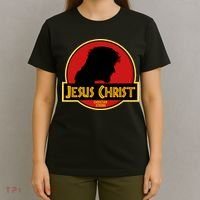 Jurassic Jesus Christ Christian Faith T-Shirt thumb 4