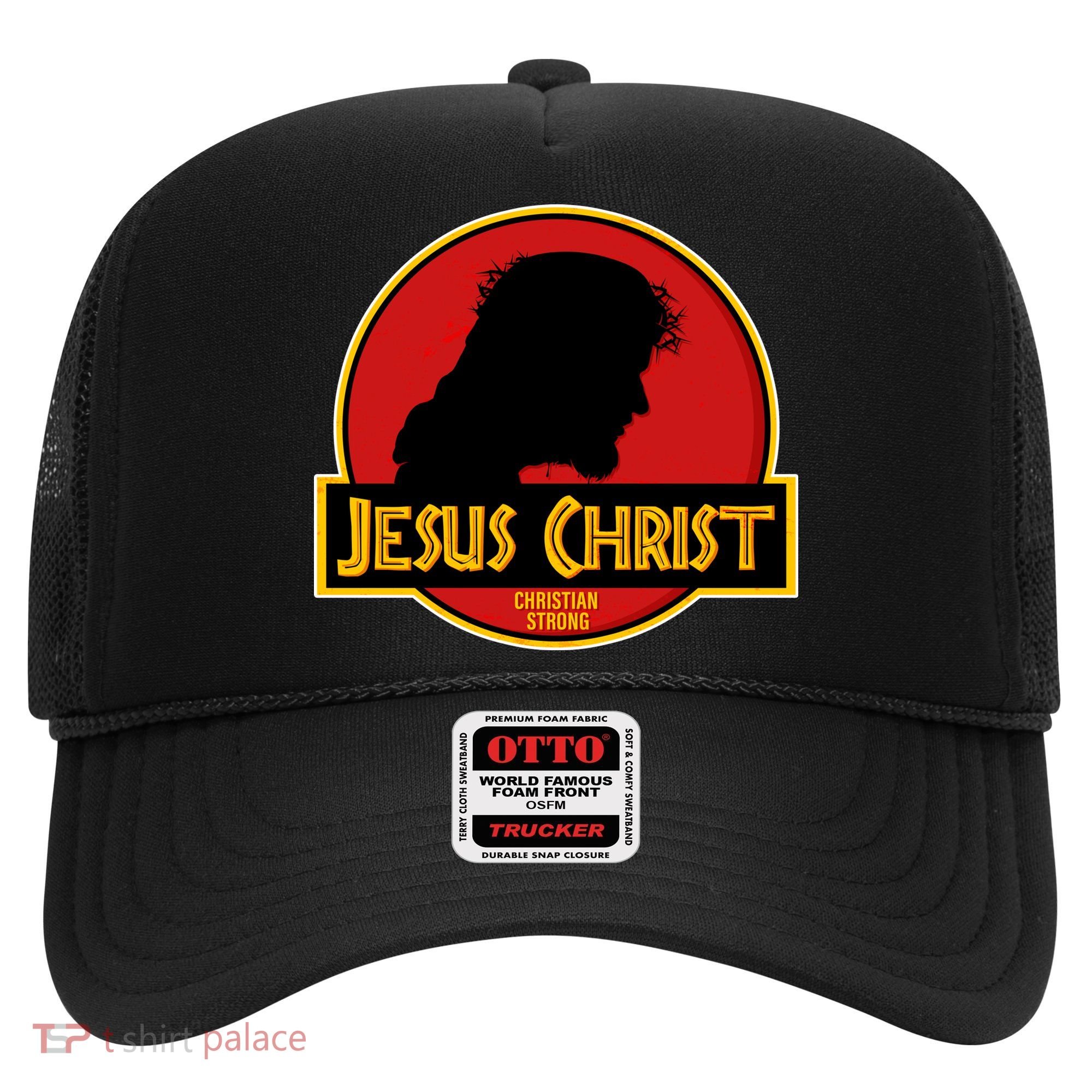 Jurassic Jesus Christ Christian Faith Hat