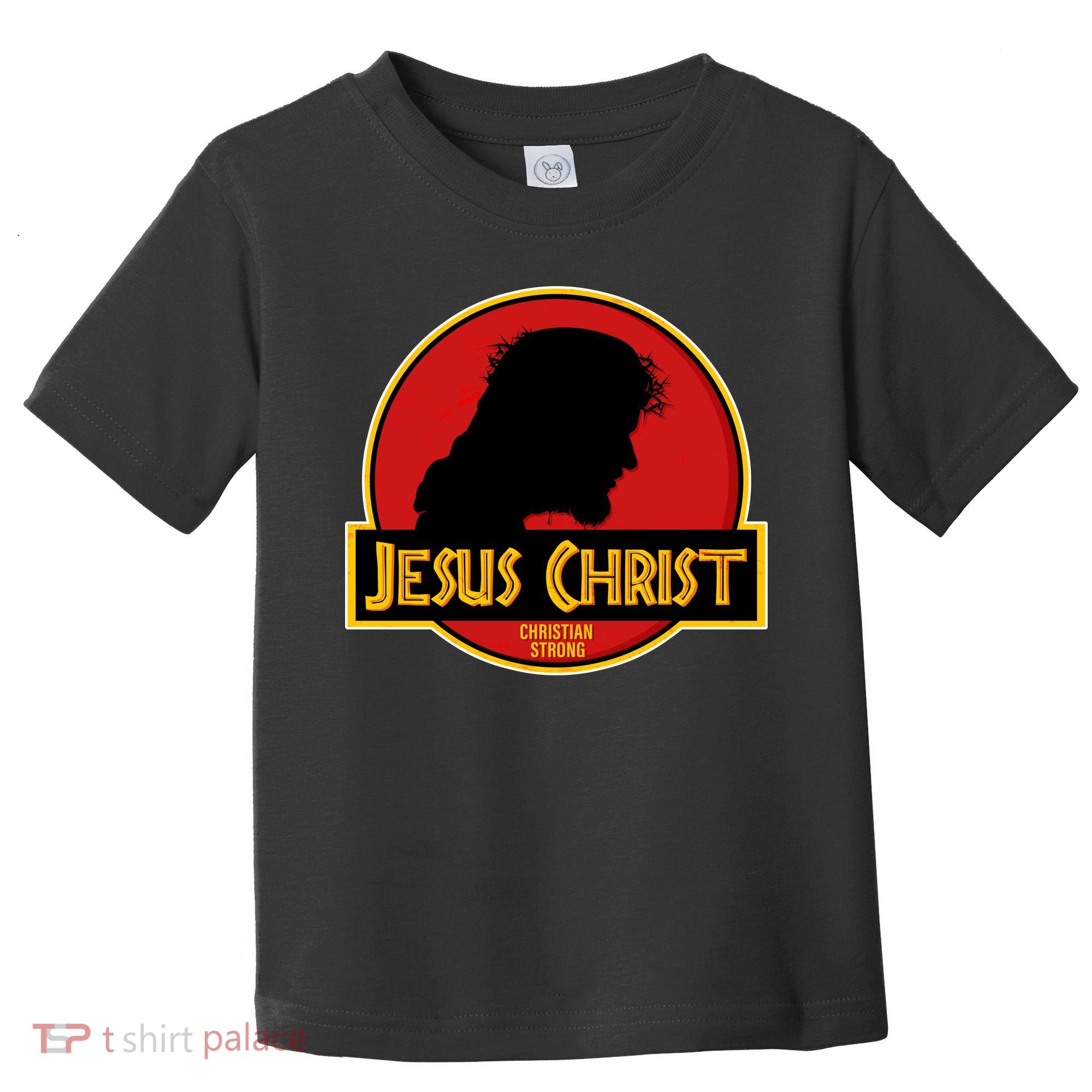 Jurassic Jesus Christ Christian Faith Toddler T-Shirt