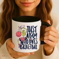 Just A Boy Who Loves Basketball Skeleton Coffee Mug thumb 3