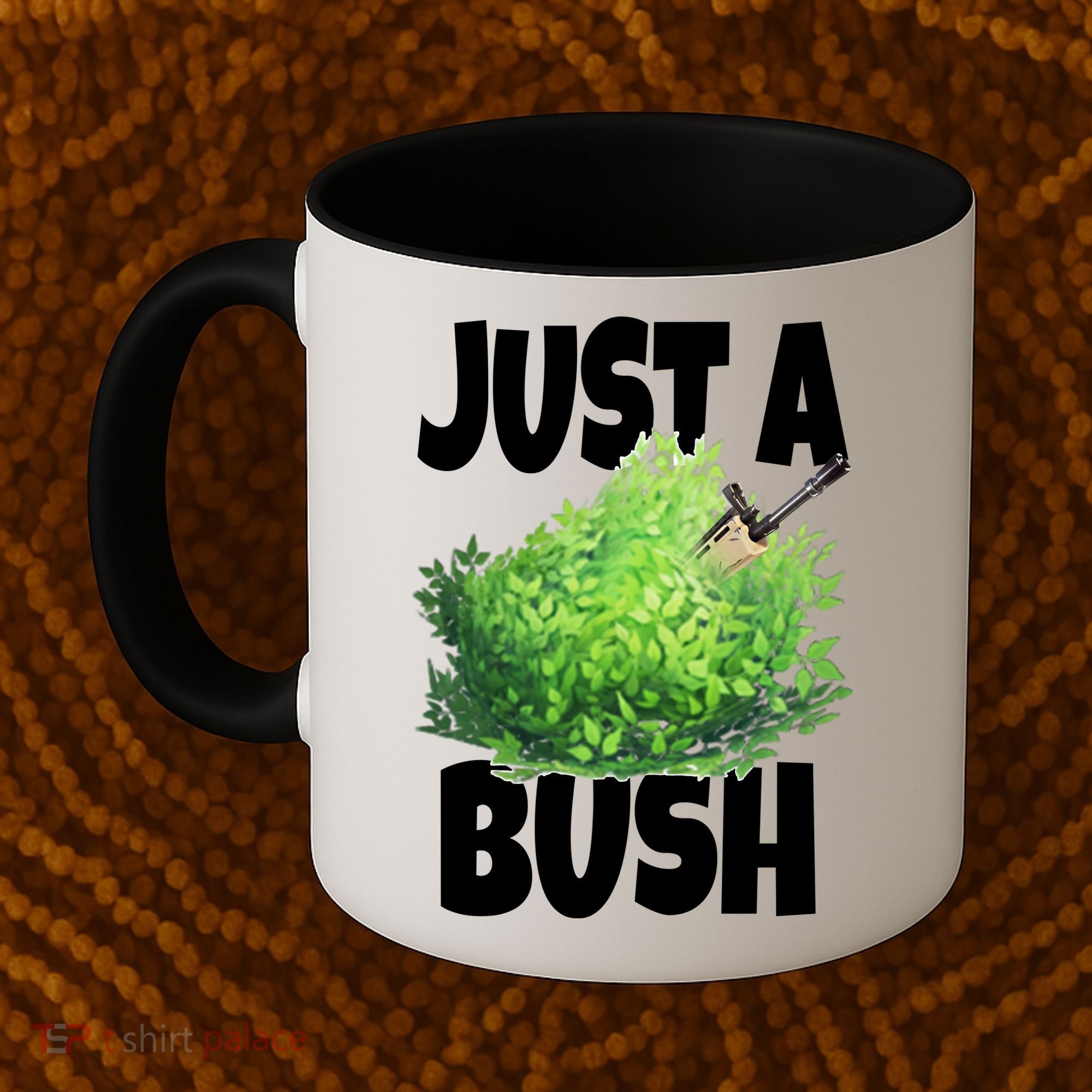 Just A Bush Camper Gamers Coffee Mug