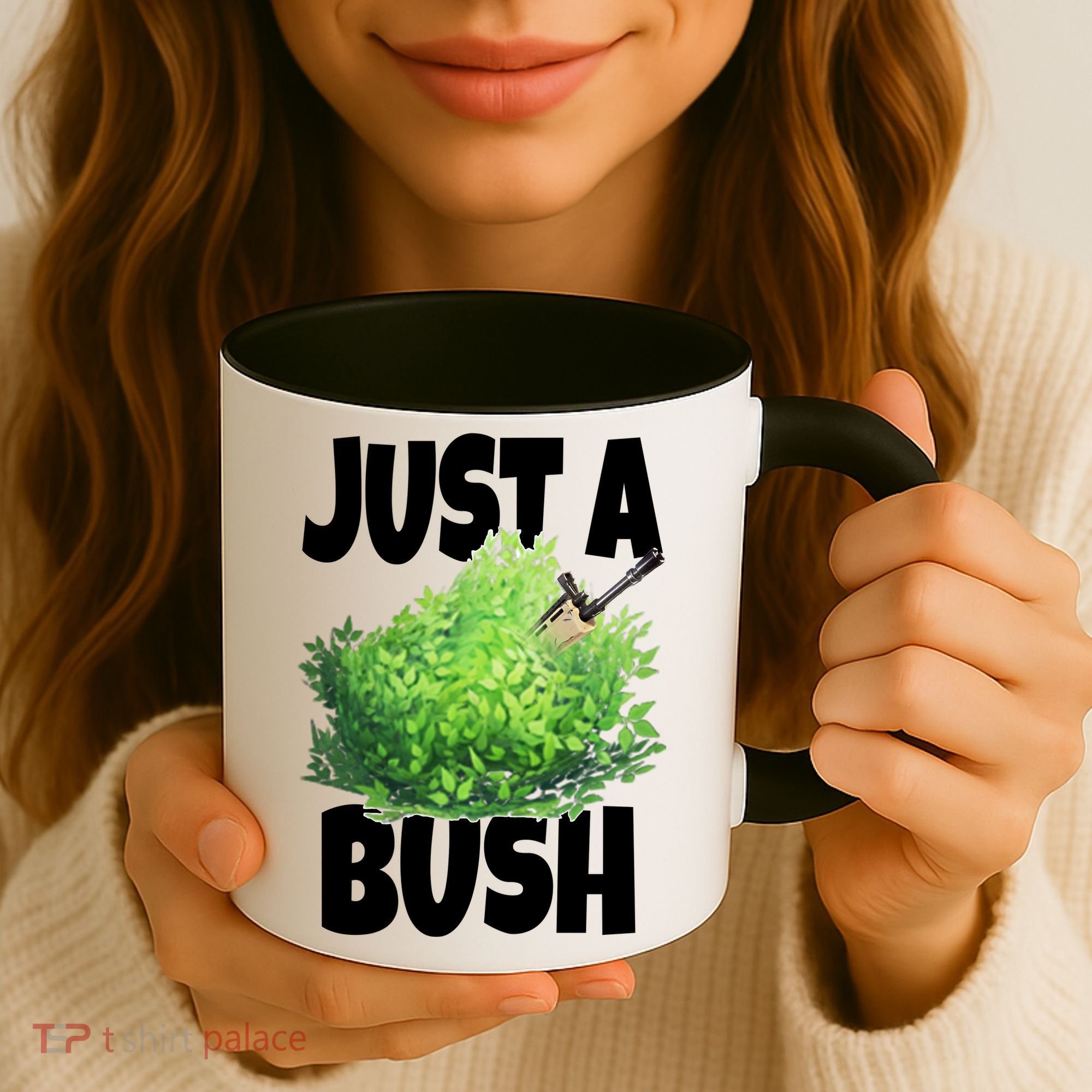 Just A Bush Camper Gamers Coffee Mug