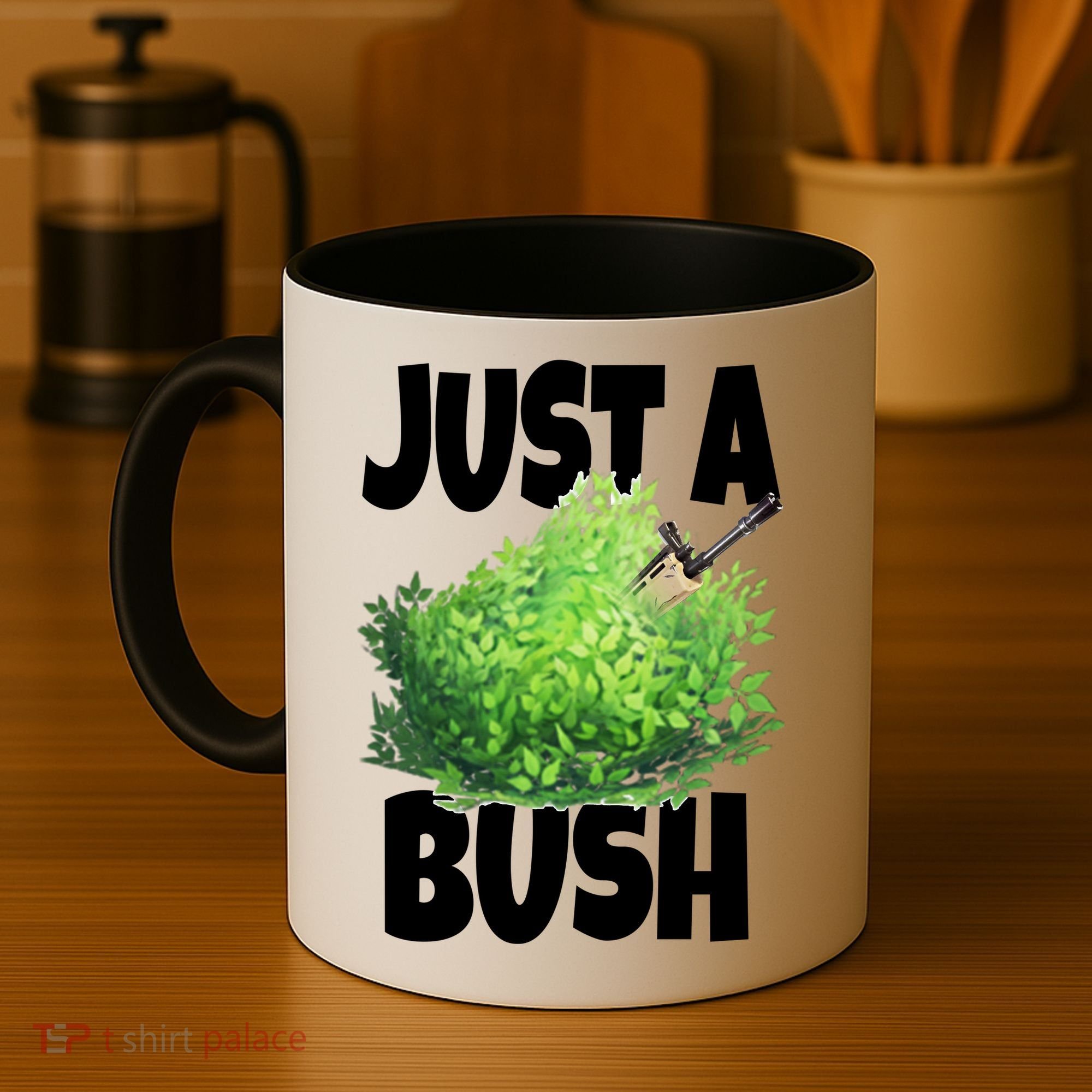 Just A Bush Camper Gamers Coffee Mug