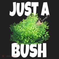 Just A Bush Camper Gamers Hat thumb 2
