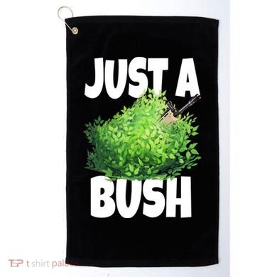 Just A Bush Camper Gamers Golf Towel